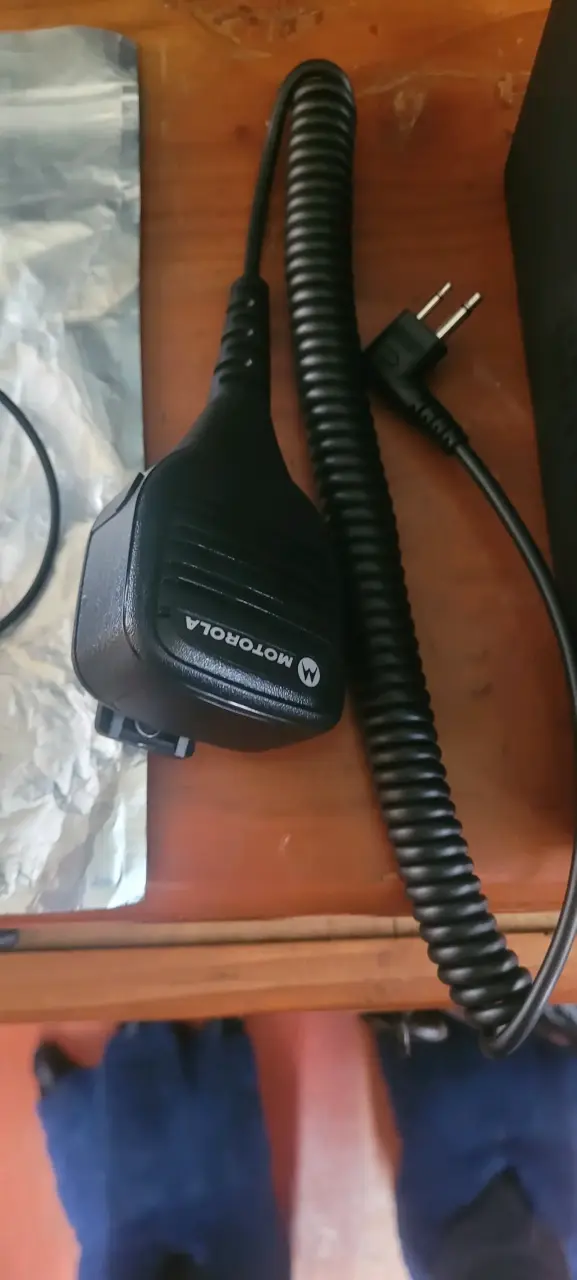 Auricular con micrófono Motorola para radio ep 450 - 2