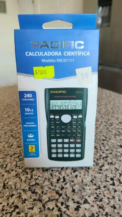 Calculadora científica Pacific PAC01111 con 240 funciones - miniatura 1