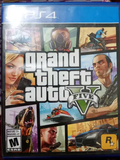 GTA V PARA PS4 USADO, BUEN ESTADO - miniatura 1