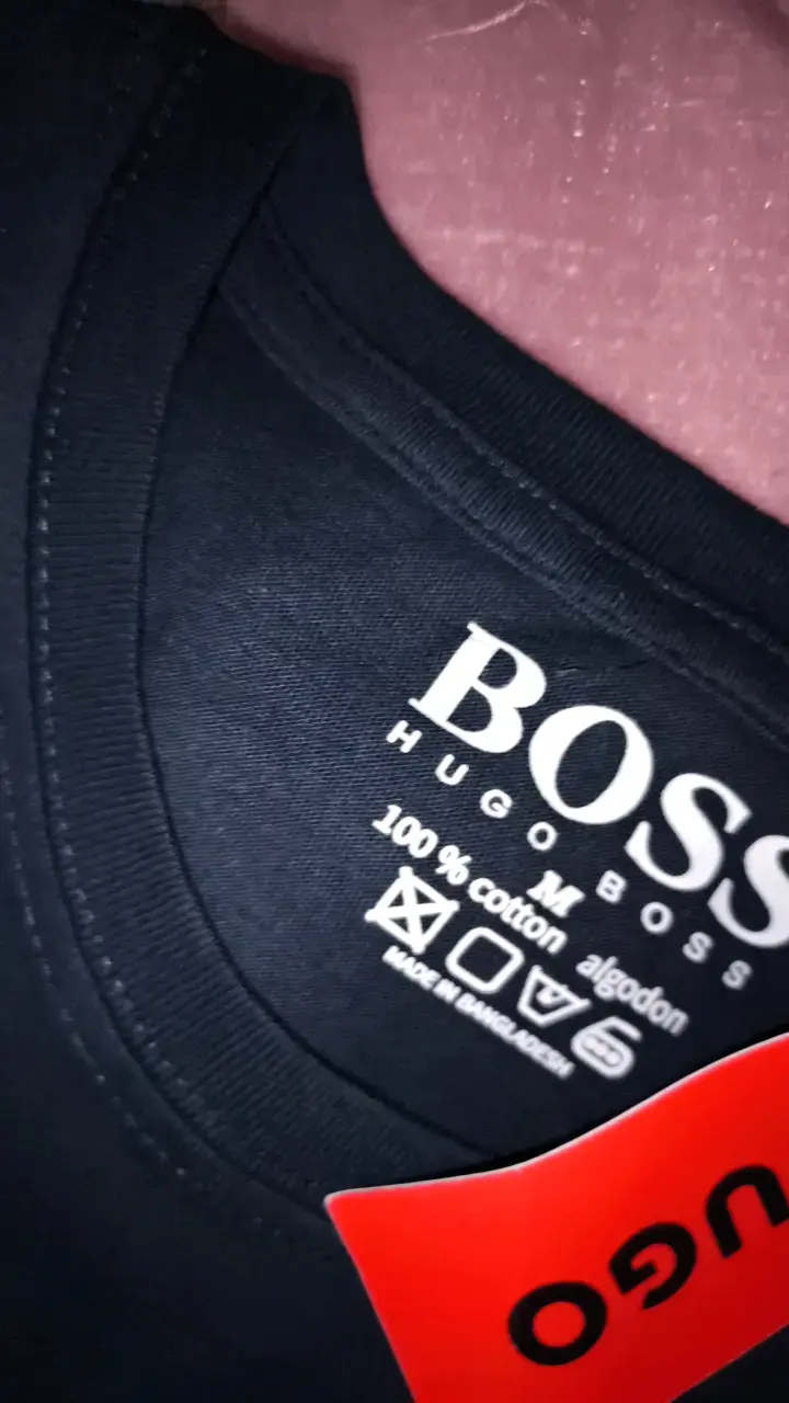Polera Hugo Boss azul marino para hombre - 2