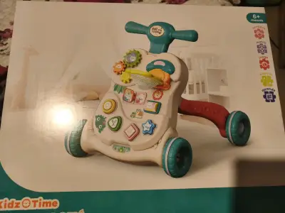 Caminador para bebé Kidz Time con actividades - miniatura 1