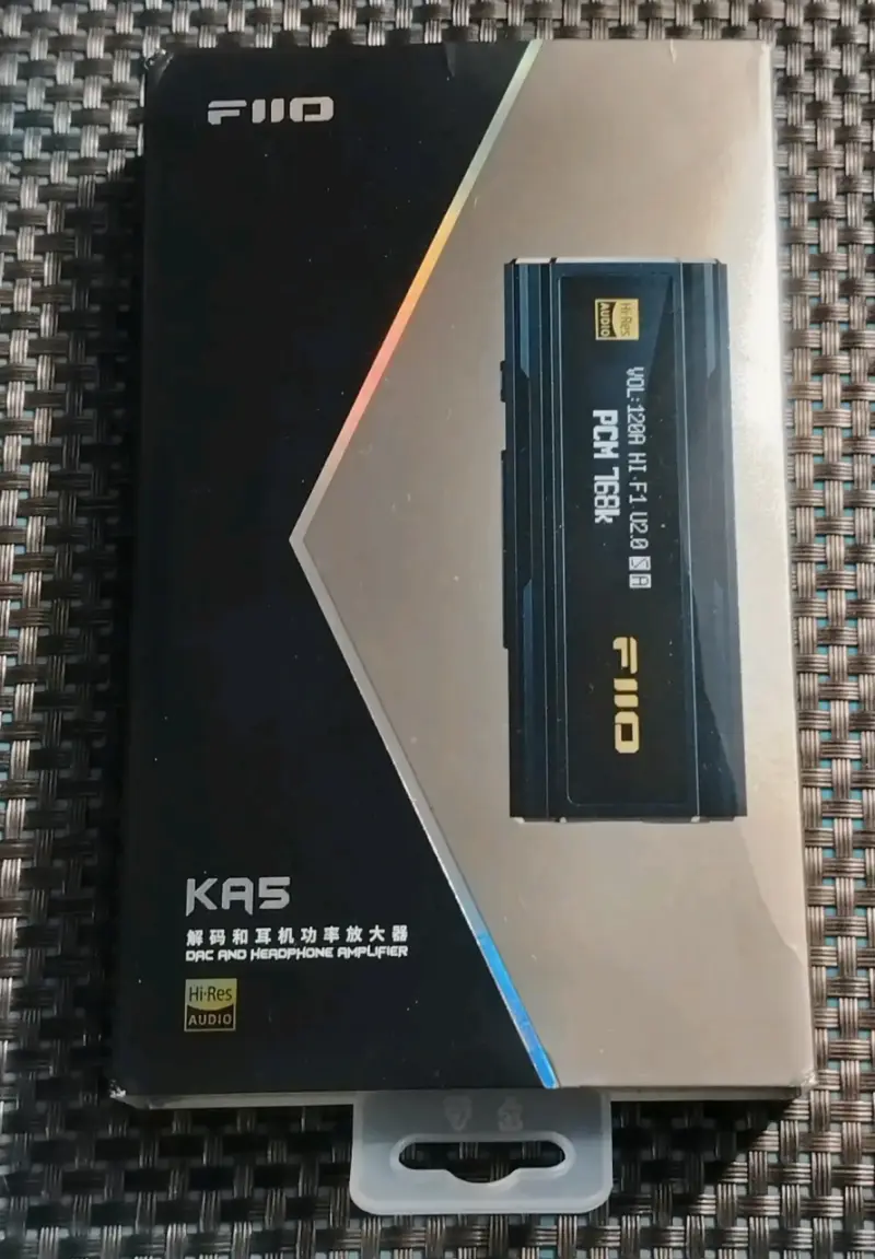 Amplificador DAC y Audífonos FiiO KA5 Hi-Res - 1