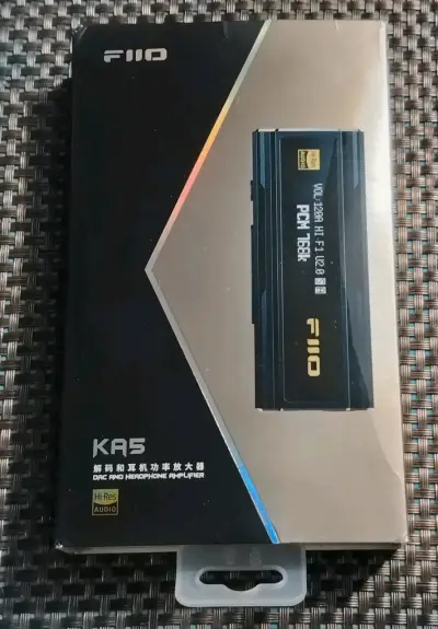 Amplificador DAC y Audífonos FiiO KA5 Hi-Res - miniatura 1