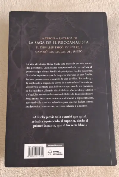 Libro El Psicoanalista En La Mira de John Katzenbach - miniatura 2