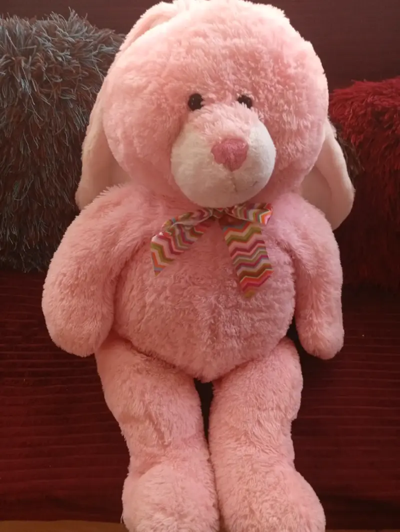 Peluche Conejo Rosa Grande
