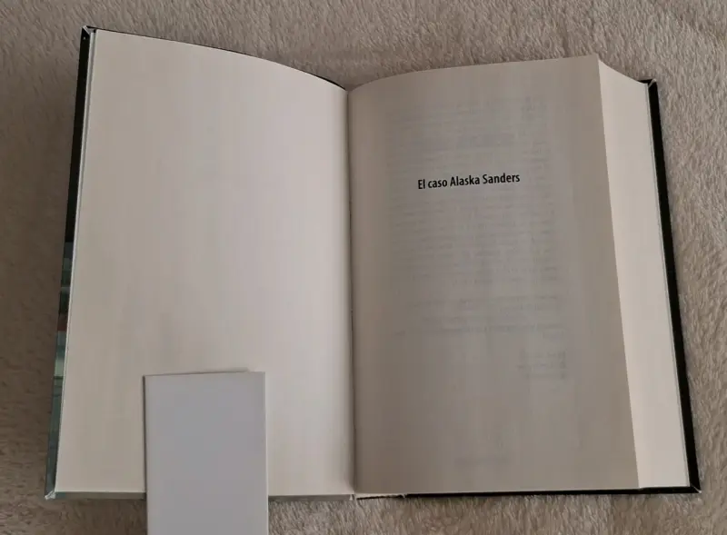 Libro El Caso Alaska Sanders de Joël Dicker - 3