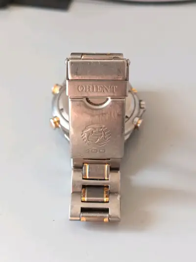 Reloj Orient automático cronógrafo - titanio - miniatura 3
