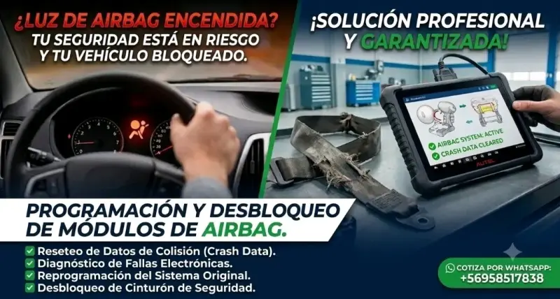 Servicio Programación y Desbloqueo Módulos Airbag - 1