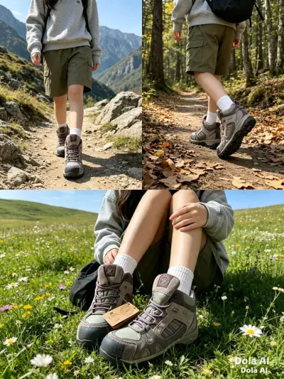 Zapatos seguridad para mujer color gris - miniatura 1