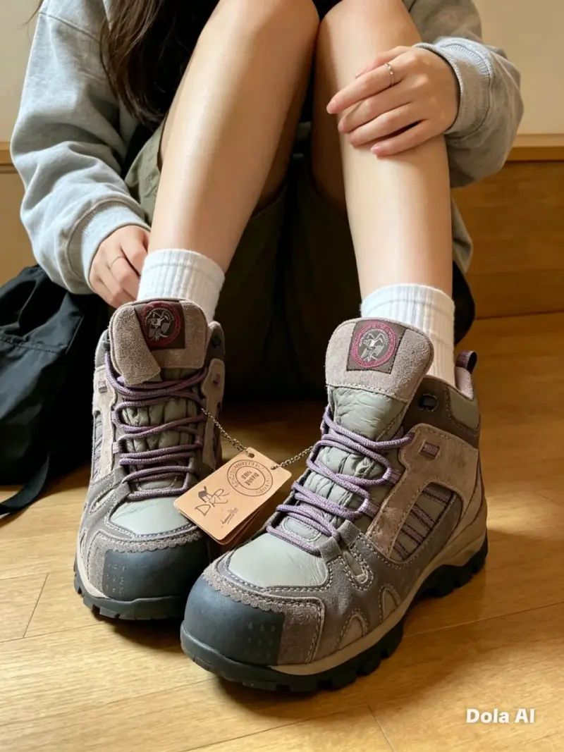 Zapatos seguridad para mujer color gris - 2