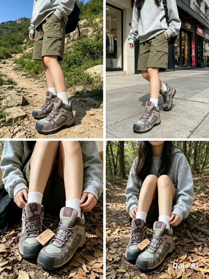 Zapatos seguridad para mujer color gris - 3
