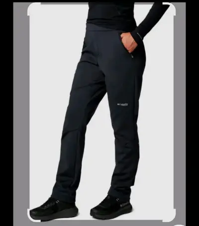 Pantalones outdoor Columbia negros para mujer - miniatura 5