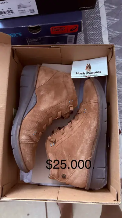 Botines Hush Puppies Felicity Mujer Marrón Talla 35 - miniatura 4