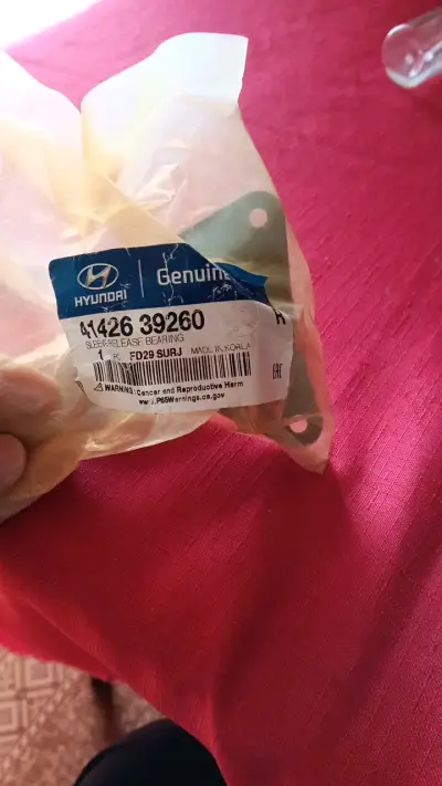 GUÍA / MANGUITO RODAMIENTO EMBRAGUE HYUNDAI ORIGIN - miniatura 1