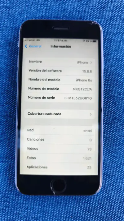iPhone 6s en buen estado con iOS 15.8.8 - miniatura 3