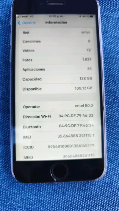 iPhone 6s en buen estado con iOS 15.8.8 - miniatura 4