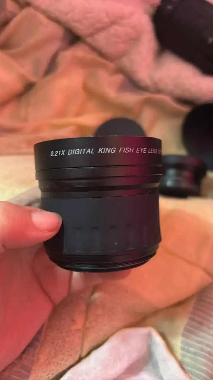 Lente ojo de pez Digital King 0.21X