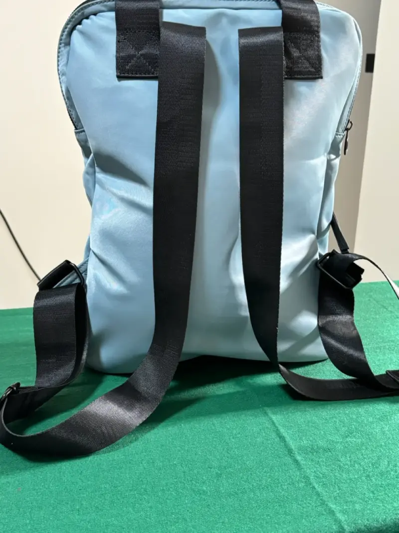 Mochila azul claro Calu con correas ajustables - 2