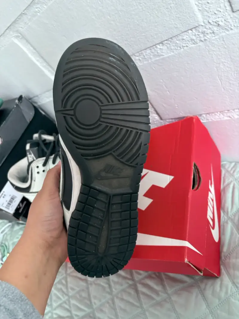 Zapatillas Nike Dunk Low celeste y Negro - 3
