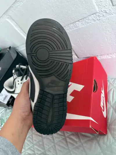 Zapatillas Nike Dunk Low celeste y Negro - miniatura 3