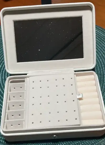 Estuche Organizador de Joyas con Espejo - miniatura 1