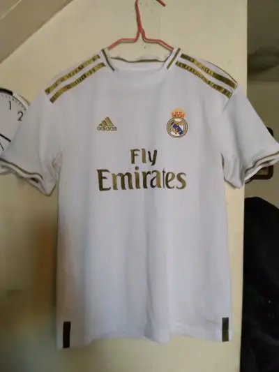 Camiseta Real Madrid Ronaldo 7 Adidas Blanca - miniatura 1