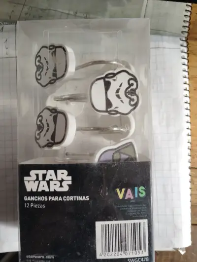 Ganchos para cortinas Star Wars 12 piezas - miniatura 3
