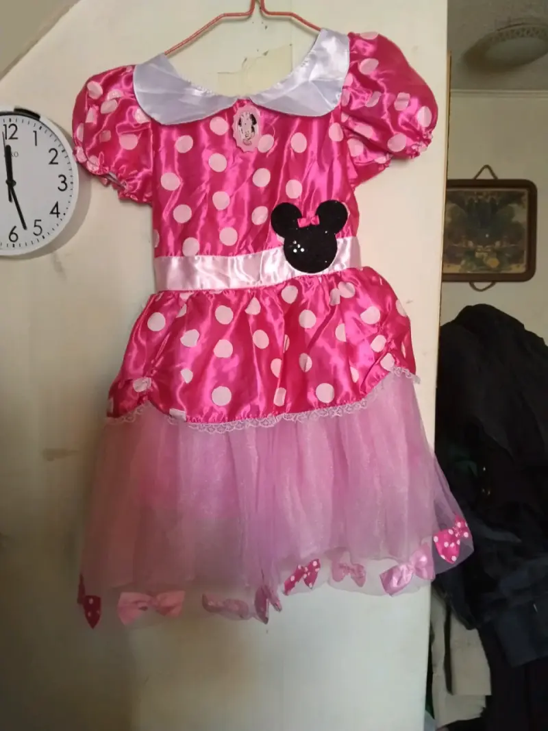 Disfraz de Minnie Mouse para niña color rosa - 1