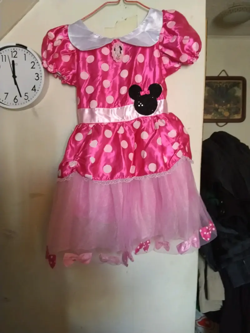 Disfraz de Minnie Mouse para niña color rosa - 2