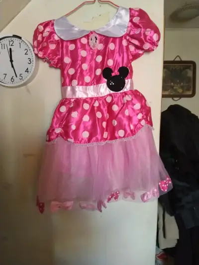 Disfraz de Minnie Mouse para niña color rosa - miniatura 2