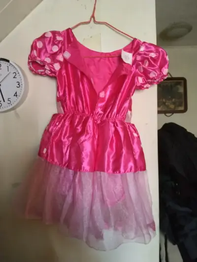 Disfraz de Minnie Mouse para niña color rosa - miniatura 3