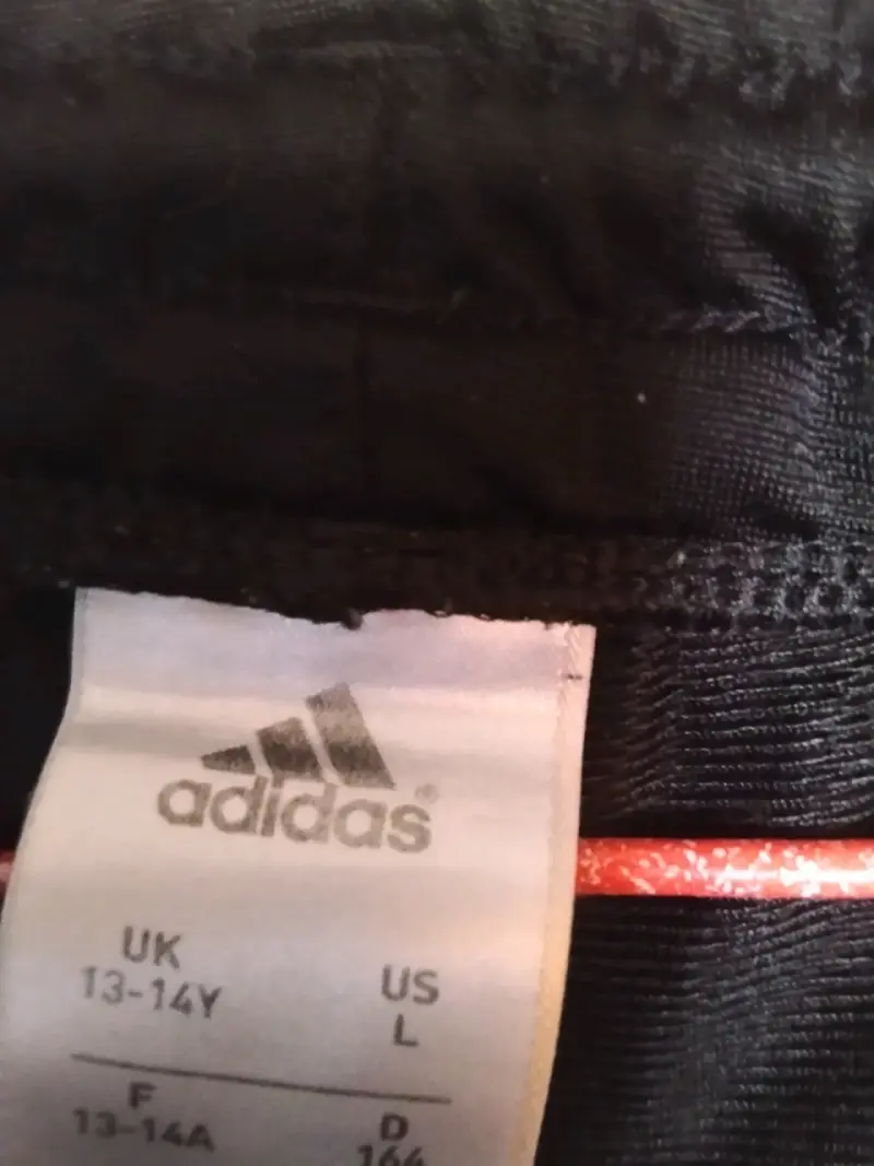 Pantalones deportivos negros Adidas talla L - 1