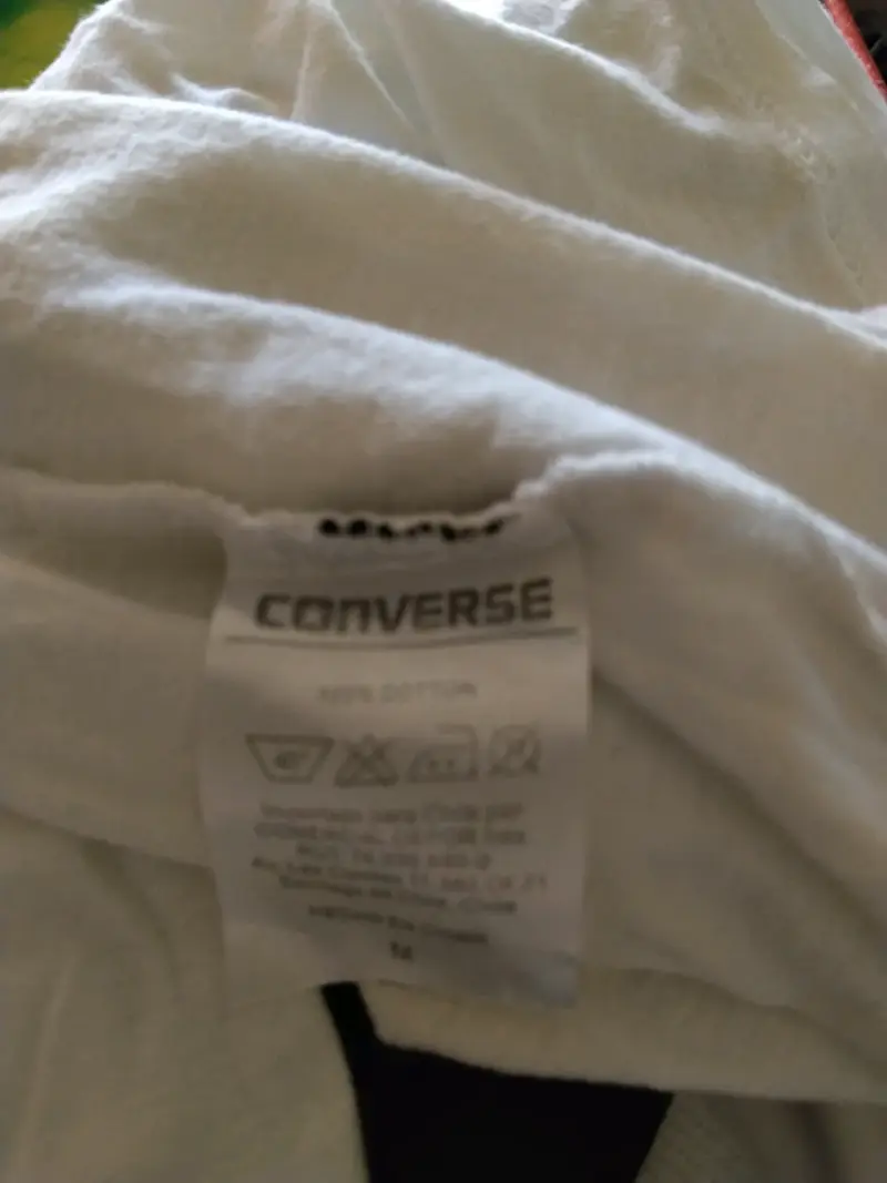 Polera sin mangas Converse All Star blanca - 1