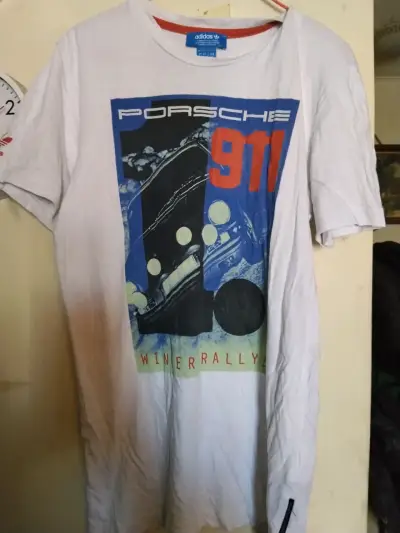 Polera Adidas Porsche 911 Blanca - miniatura 3