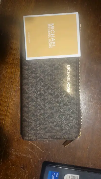 Billetera  Michael Kors Monograma Café - miniatura 2