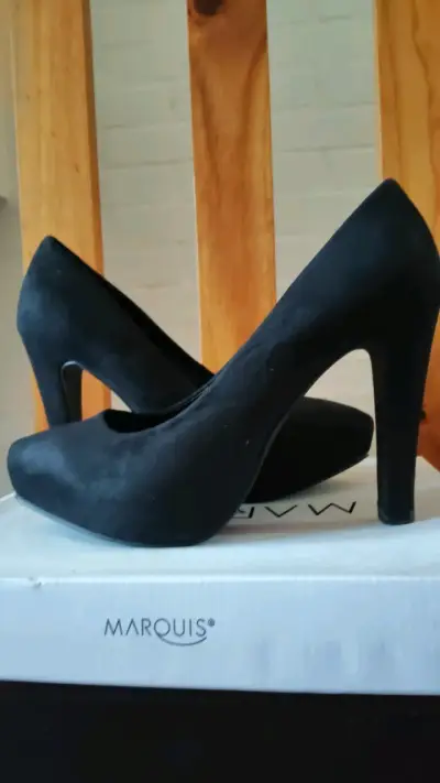 Zapatos de Tacón Alto Negros Index - miniatura 1