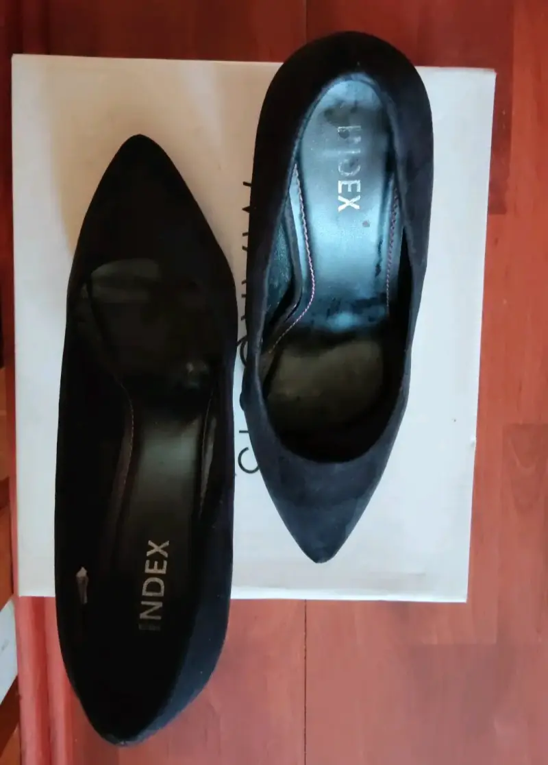 Zapatos de Tacón Alto Negros Index - 2