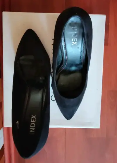 Zapatos de Tacón Alto Negros Index - miniatura 2