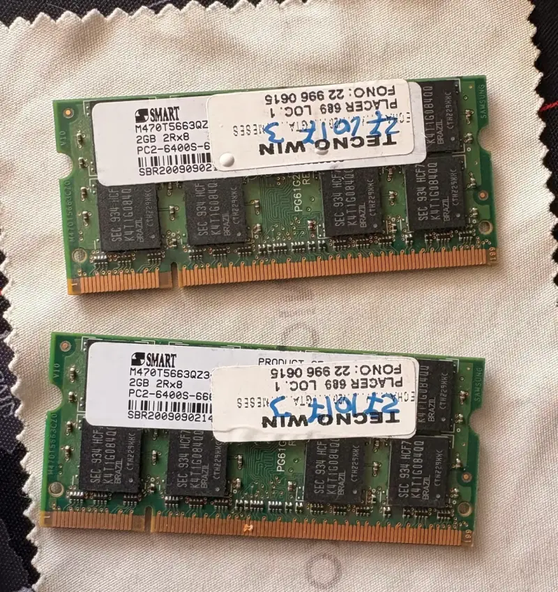 Memorias RAM 2GB DDR2 Smart Samsung - 1