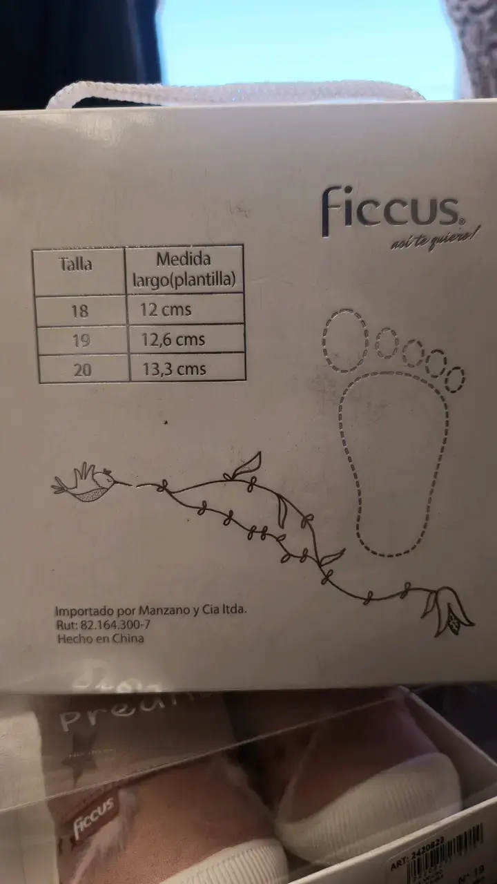 Zapatitos Ficcus Rosaditos Para Pre andantes - 3