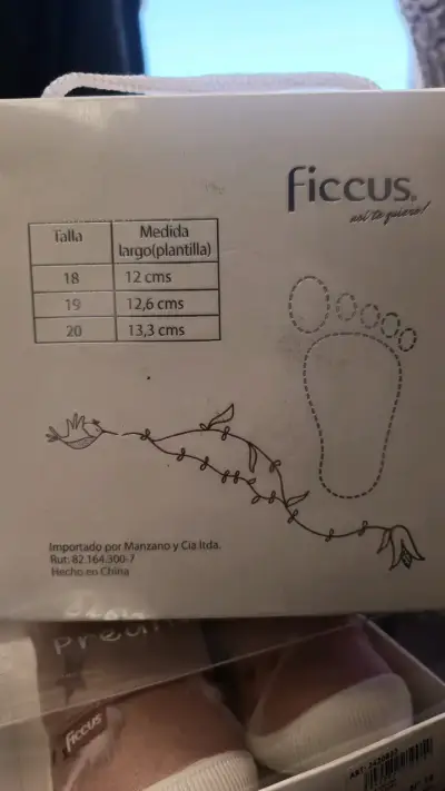 Zapatitos Ficcus Rosaditos Para Pre andantes - miniatura 3