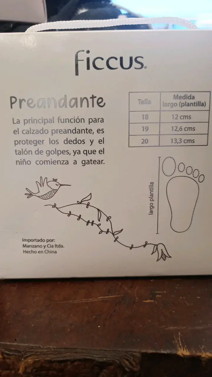 Zapatos preandantes rosados Ficcus con estrellas - 2