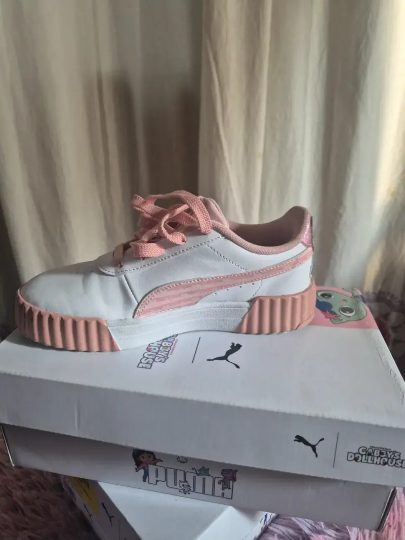 Zapatillas infantiles Puma Gaby's Dollhouse rosadas - 3