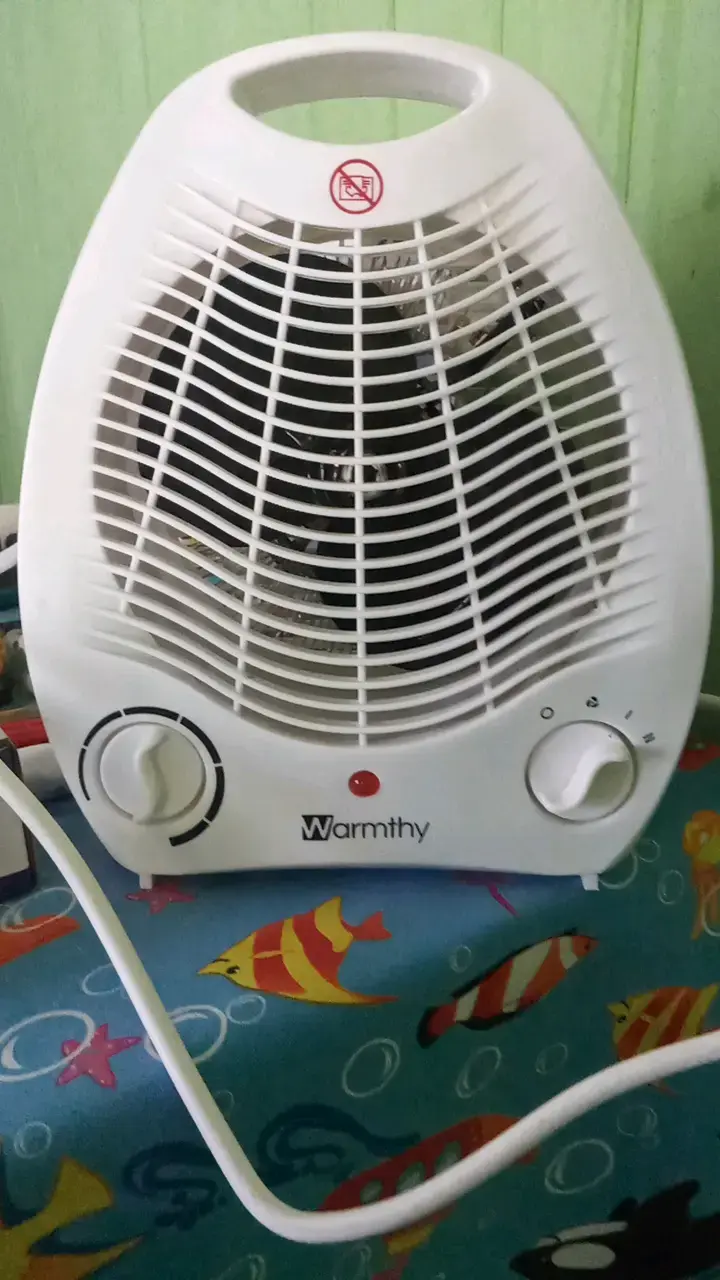 Calefactor eléctrico Warmthy compacto