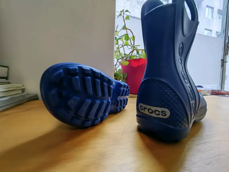 Botas de lluvia Crocs azules para niños - 3