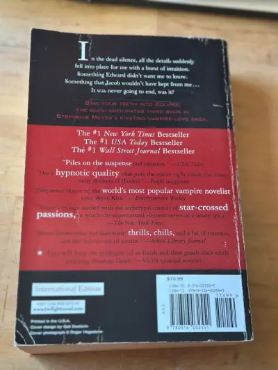 Eclipse de Stephenie Meyer en Inglés - miniatura 2