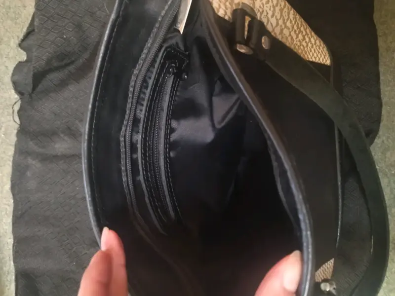 Cartera 100% cuero - 3