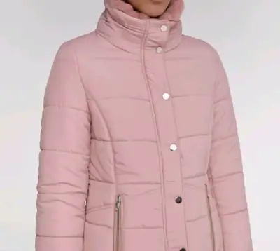 Abrigo acolchado rosa para mujer Sfera XL - miniatura 1