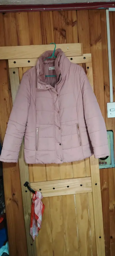 Abrigo acolchado rosa para mujer Sfera XL - miniatura 3