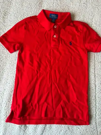 Polera Polo Ralph Lauren Roja Niño - miniatura 1